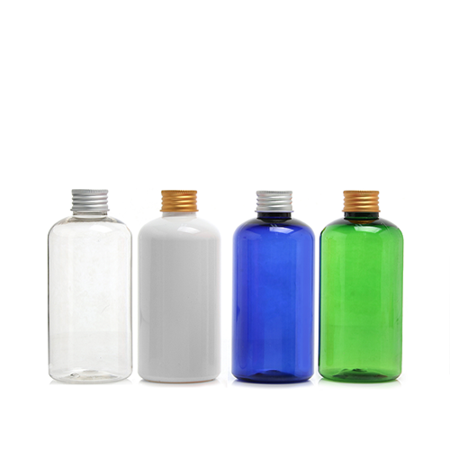 D) 中栓付 アルミスクリューキャップボトル T-B250ml_PET - YOKIプラザ - 化粧品容器