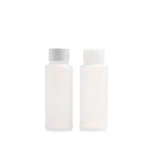 D) 中栓付 スクリューキャップボトル E80ml_PE - YOKIプラザ - 化粧品容器