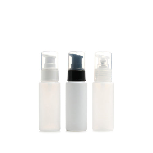 D) ワンドロップポンプ E60ml_PE(半透明) - YOKIプラザ - 化粧品容器