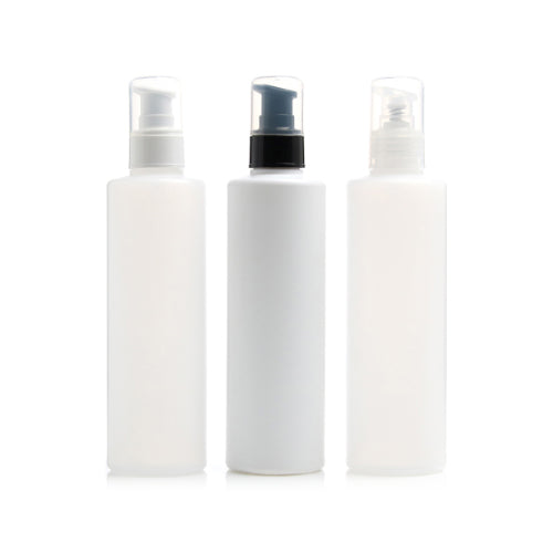 D) ワンドロップポンプ(半透明ボトル) E250ml_PE - YOKIプラザ - 化粧品容器