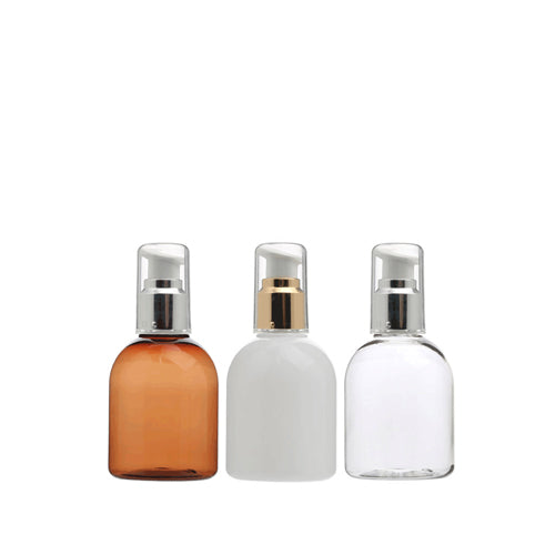 D) 金冠・銀冠ワンドロップポンプ BO100ml_PET - YOKIプラザ - 化粧品容器