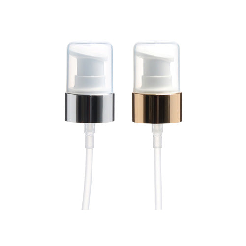 D) 金冠・銀冠ワンドロップポンプ T120ml_PET - YOKIプラザ - 化粧品容器