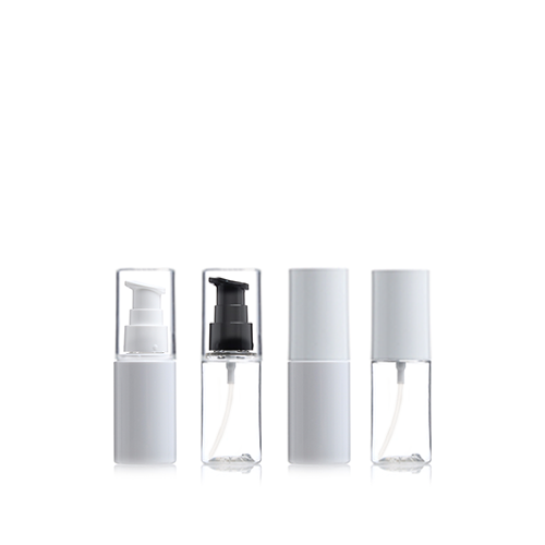 D) オーバーキャップワンドロップポンプ Z30ml_PET - YOKIプラザ - 化粧品容器