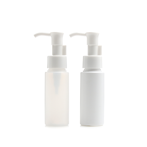 D) オイル用ポンプボトル E60ml_PE(半透明) - YOKIプラザ - 化粧品容器