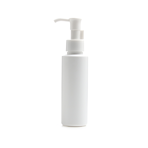 D) オイル用ポンプボトル(白) E120ml_PE - YOKIプラザ - 化粧品容器