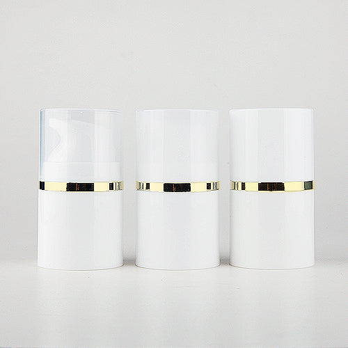 L) 真空ポンプ(金ライン) 30ml_PP - YOKIプラザ - 化粧品容器
