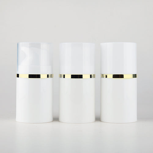 L) 真空ポンプ(金ライン) 50ml_PP - YOKIプラザ - 化粧品容器