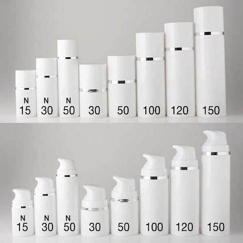 L) 真空ポンプ(金ライン) 50ml_PP - YOKIプラザ - 化粧品容器