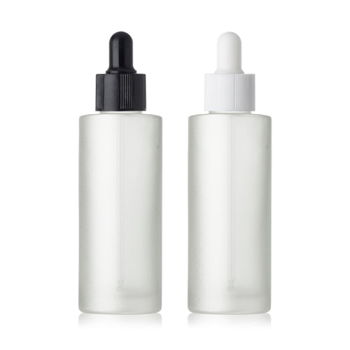 L) ガラススポイトボトル(半透明パール) CL50ml - YOKIプラザ - 化粧品容器