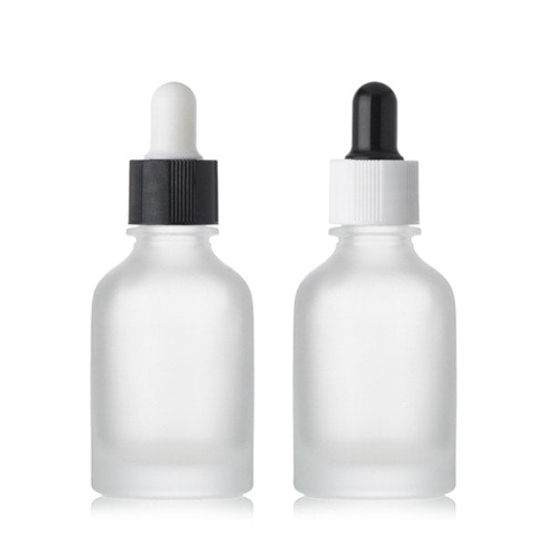 L) ガラススポイトボトル(半透明マット) CW50ml - YOKIプラザ - 化粧品容器