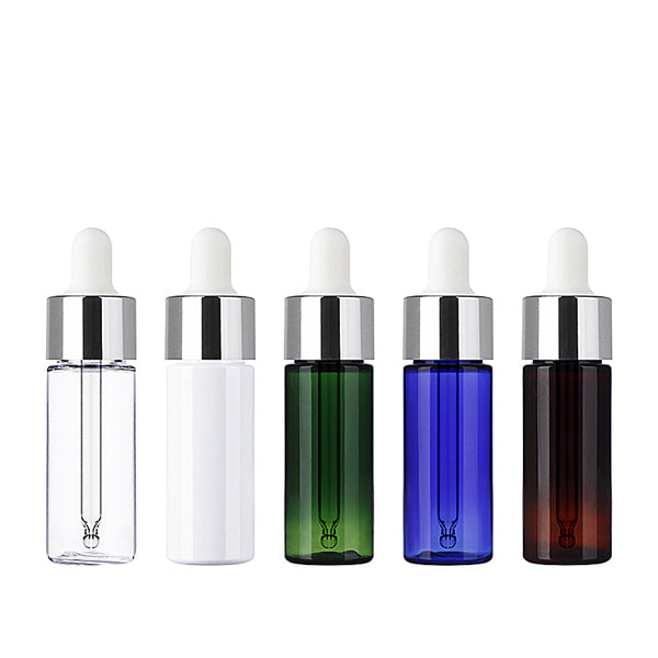 L) 金冠・銀冠スポイトボトル CL20ml_PET - YOKIプラザ - 化粧品容器