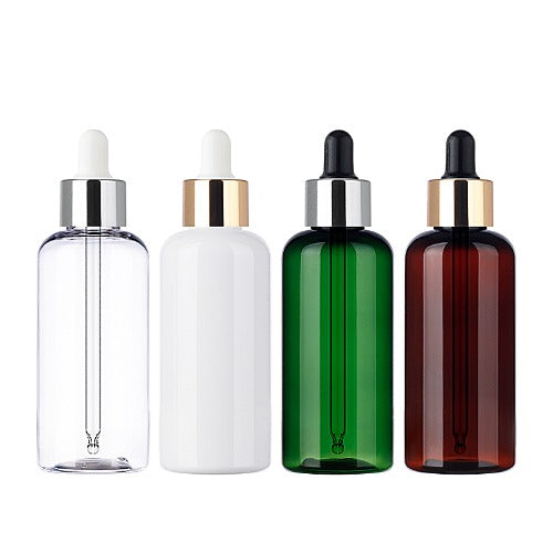 L) 金冠・銀冠スポイトボトル CR100ml_PET - YOKIプラザ - 化粧品容器