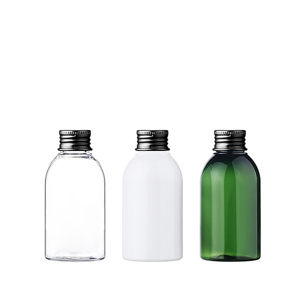 L) アルミスクリューキャップボトル CC120ml_PET - YOKIプラザ - 化粧品容器