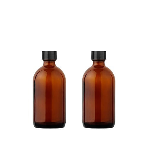 L) ガラススクリューキャップボトル(茶色) CR100ml - YOKIプラザ - 化粧品容器