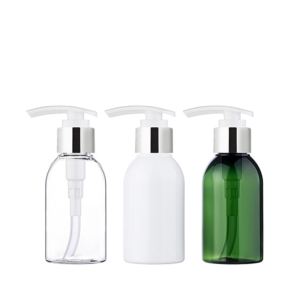 L) 金冠・銀冠ポンプボトル CC120ml_PET - YOKIプラザ - 化粧品容器