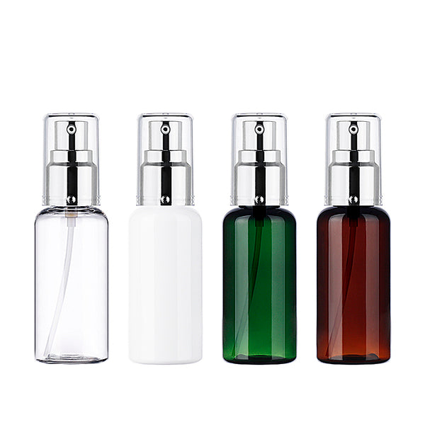 L) フルメタルドロップポンプ CR60ml_PET - YOKIプラザ - 化粧品容器