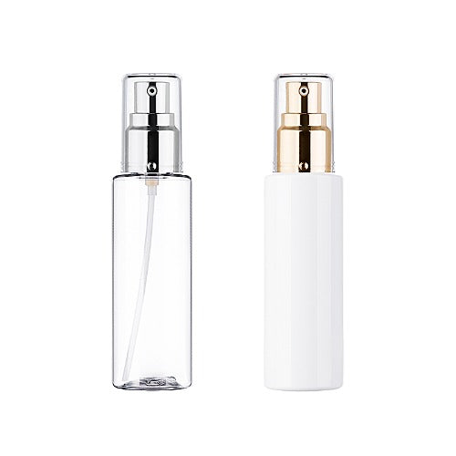 L) フルメタルドロップポンプ C80ml_PET - YOKIプラザ - 化粧品容器