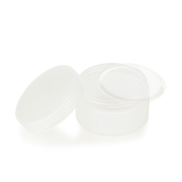 L) クリームジャー(中蓋付・半透明) 100g_PP - YOKIプラザ - 化粧品容器