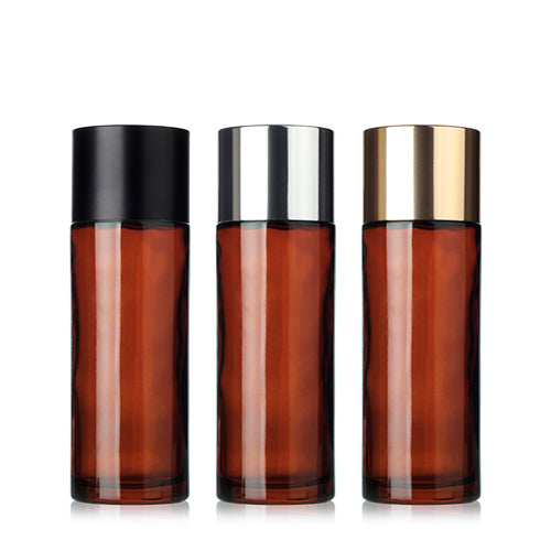 L) パッキン付ガラスボトル(茶色) C100ml - YOKIプラザ - 化粧品容器
