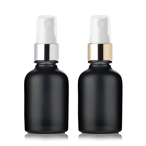 L) 金冠・銀冠ガラススプレー(黒) CW50ml - YOKIプラザ - 化粧品容器