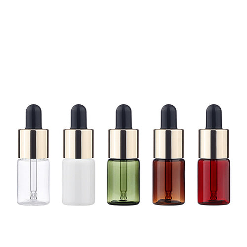 L) 金冠・銀冠スポイトボトル 4ml_PET - YOKIプラザ - 化粧品容器