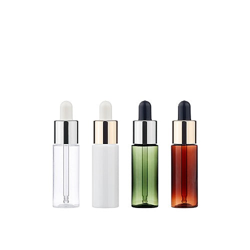 L) 金冠・銀冠スポイトボトル 8~9ml_PET - YOKIプラザ - 化粧品容器