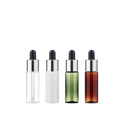 L) 金冠・銀冠スポイトボトル 8~9ml_PET - YOKIプラザ - 化粧品容器