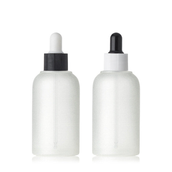 L) ガラススポイトボトル(半透明パール) CR40ml - YOKIプラザ - 化粧品容器