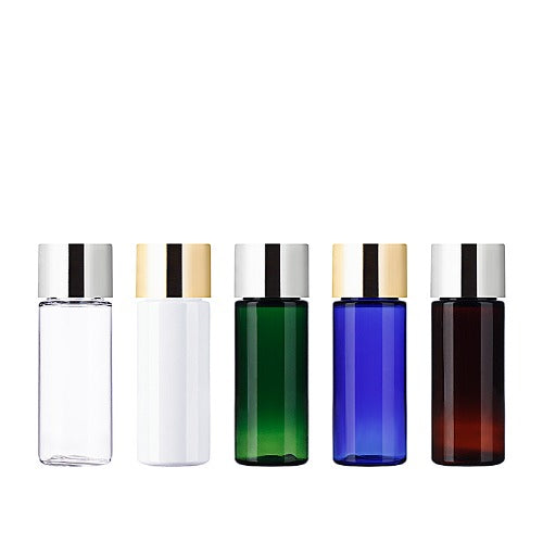 L) 金冠・銀冠スクリューキャップボトル CL20ml_PET - YOKIプラザ - 化粧品容器