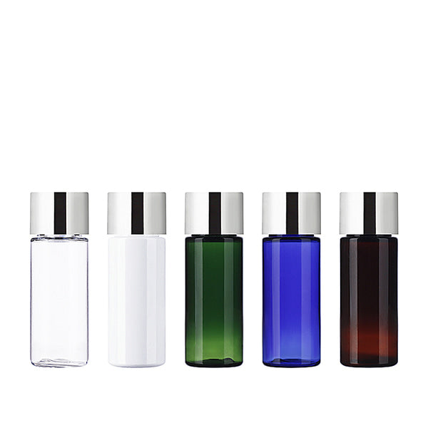 L) 金冠・銀冠スクリューキャップボトル CL20ml_PET - YOKIプラザ - 化粧品容器
