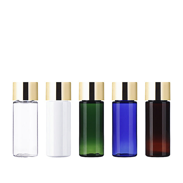 L) 金冠・銀冠スクリューキャップボトル CL20ml_PET - YOKIプラザ - 化粧品容器