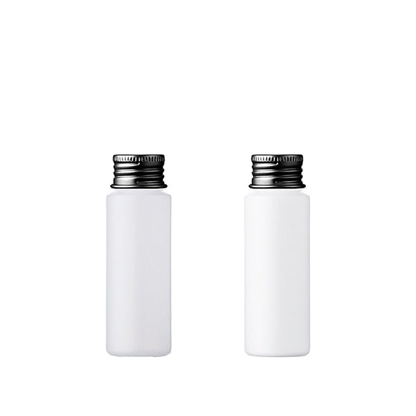 L) アルミスクリューキャップボトル C50ml_PE - YOKIプラザ - 化粧品容器