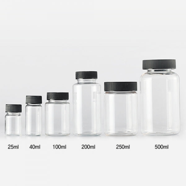 L) 広口キャップボトル B500mⅼ_PET - YOKIプラザ - 化粧品容器