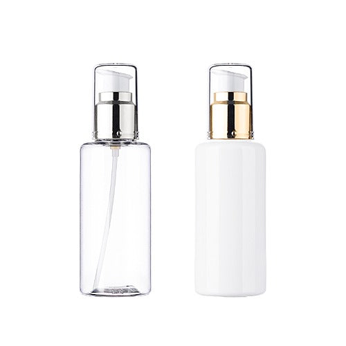 L) 金冠・銀冠ワンドロップポンプ 低C100ml_PET - YOKIプラザ - 化粧品容器