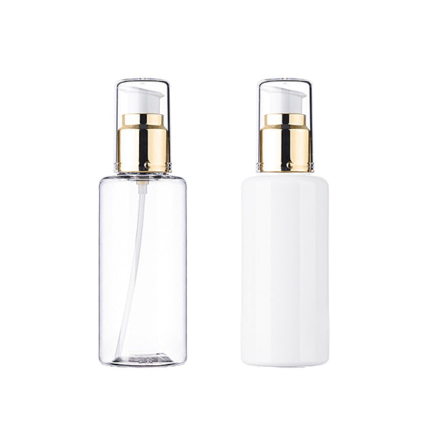 L) 金冠・銀冠ワンドロップポンプ 低C100ml_PET - YOKIプラザ - 化粧品容器