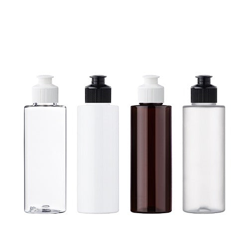 L) ワンタッチキャップボトル(先細) C120ml_PET - YOKIプラザ - 化粧品容器