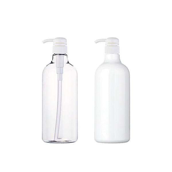 L) ポンプボトル(角丸ヘッド) CW1000ml_PET - YOKIプラザ - 化粧品容器