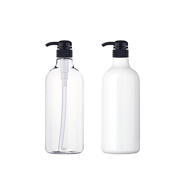 L) ポンプボトル(角丸ヘッド) CW1000ml_PET - YOKIプラザ - 化粧品容器