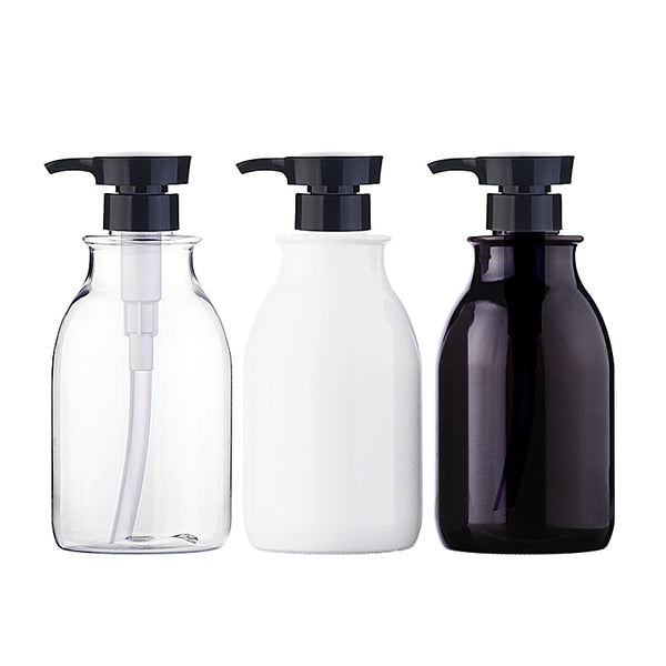 L) ポンプボトル(角張ヘッド) CRS500ml_PET - YOKIプラザ - 化粧品容器