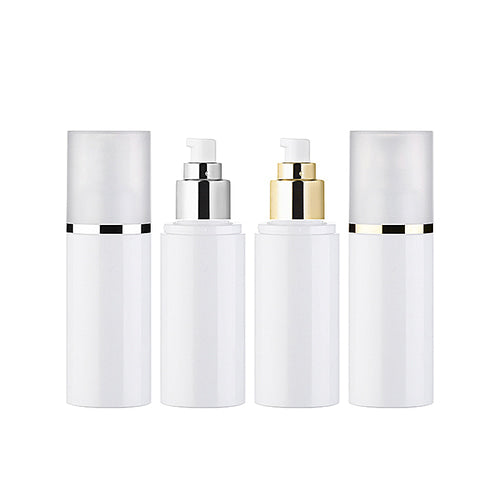 L) オーバーキャップ金冠・銀冠オイル用ドロップポンプ(金銀ライン) OY100ml_PET - YOKIプラザ - 化粧品容器