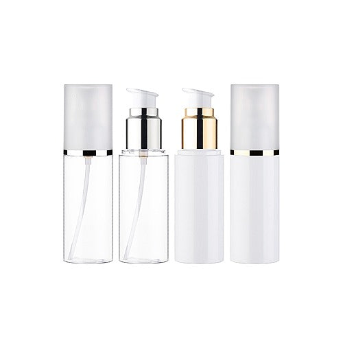 L) 金冠・銀冠オーバーキャップワンドロップ(金銀ラインキャップ) OY50ml_PET - YOKIプラザ - 化粧品容器