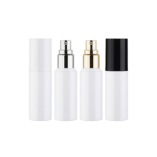 L) フルメタルオーバーキャップドロップポンプ OY50ml_PET - YOKIプラザ - 化粧品容器