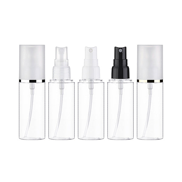 L) オーバーキャップスプレー(金銀ラインキャップ) OY50ml_PET - YOKIプラザ - 化粧品容器
