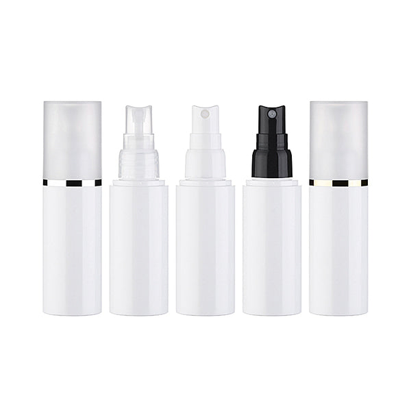 L) オーバーキャップスプレー(金銀ラインキャップ) OY50ml_PET - YOKIプラザ - 化粧品容器