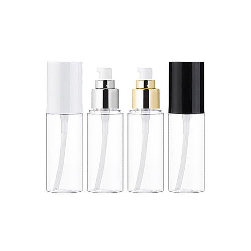 L) オーバーキャップ金冠・銀冠オイル用ドロップポンプ OY50ml_PET - YOKIプラザ - 化粧品容器