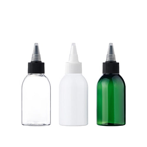 L) トンガリキャップボトル CC120ml_PET - YOKIプラザ - 化粧品容器