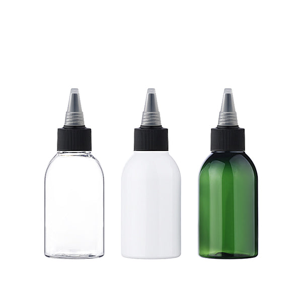 L) トンガリキャップボトル CC120ml_PET - YOKIプラザ - 化粧品容器