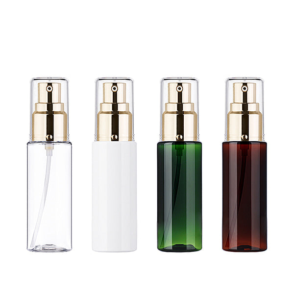 L) フルメタルドロップポンプ C50ml_PET - YOKIプラザ - 化粧品容器