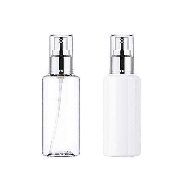 L) フルメタルドロップポンプ(低ボトル) C100ml_PET - YOKIプラザ - 化粧品容器