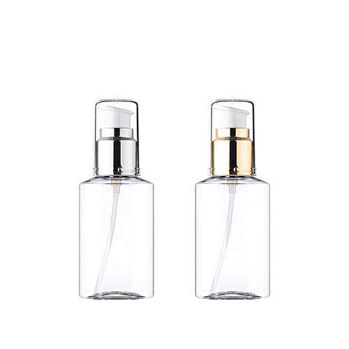 L) 金冠・銀冠ワンドロップポンプ(楕円) EA60ml_PET - YOKIプラザ - 化粧品容器